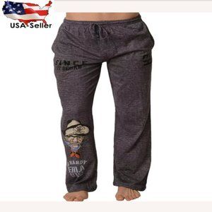 ED HARDY VINTAGE LOUNGE PANTS PAJAMA SIZE LARGE
